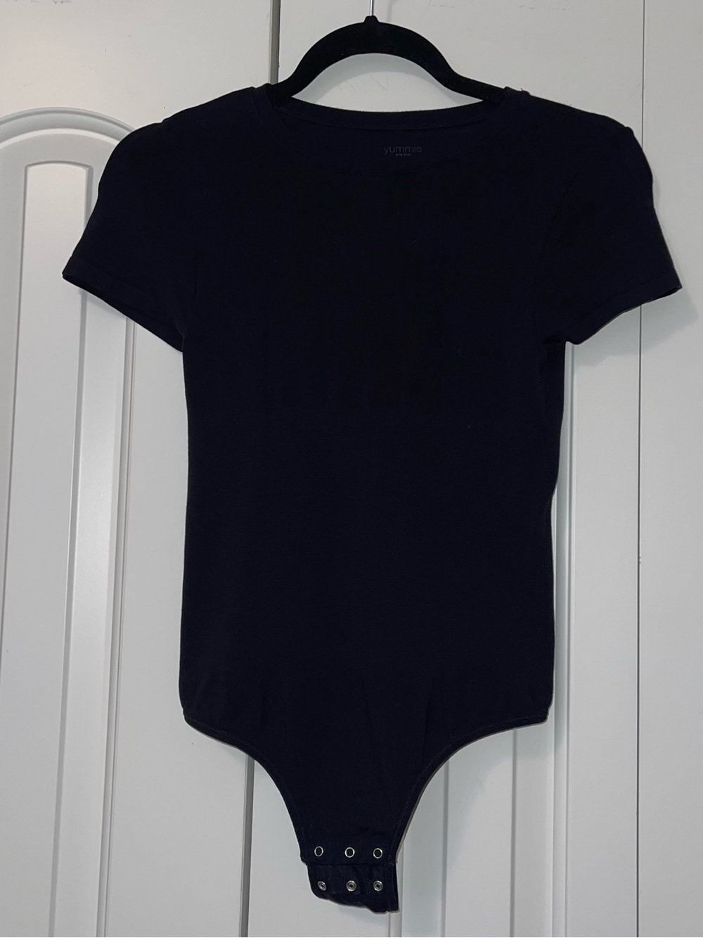 T-Shirt Sleeve One-Piece Bodysuit for Women